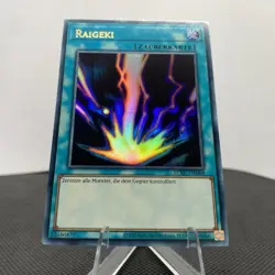 Yugioh Raigeki LCKC-DE088 Ultra Rare Near Mint - Image 5