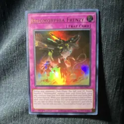 Konami Dinomorphia Frenzy Trap-Normal Card DIFO-EN077 1st Edition Holo Yu-Gi-Oh! - Image 1