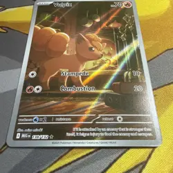 Pokemon TCG - Vulpix 138/132 Mega Evolutions - Illustration Rare - NM - Image 2