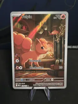 Pokemon TCG - Vulpix 138/132 Mega Evolutions - Illustration Rare - NM - Image 1
