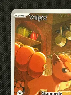 Pokemon TCG - Vulpix 138/132 Mega Evolutions - Illustration Rare - NM - Image 3