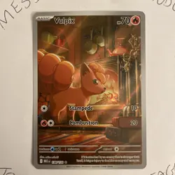Pokemon TCG Vulpix 138/132 Illustration Rare Near Mint Mega Evolutions - Image 2