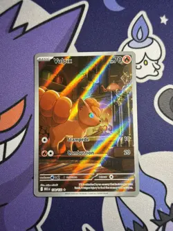 Pokemon TCG Vulpix 138/132 Illustration Rare Near Mint Mega Evolutions - Image 1