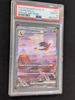 Charizard ex 201/165 - PSA 10 - Japanese SV2a Graded Pokemon Card - Image 4
