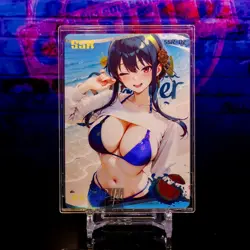 Yor Forger Waifu Trading Card SSR-02 Premium Gold Foil Femme Fatale Spy X Family - Image 1