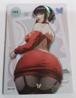 Yor Forger INS Card Goddess Story Anime CCG Goddess Of Power Waifu INS-007 - Image 1