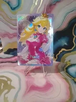 Goddess Trail Peach (Super Mario Bros) Sexy Anime Waifu Trading Card - Image 1