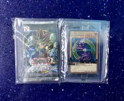 Yu-Gi-Oh Lot - Adidas Dark Magician Card & Metal Raiders Unlimited Pack Tcg - Image 3