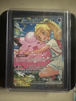 Lillie's Clefairy Ex 280/217 - SIR - Ascended Heroes Pokemon Card Mint/NM - Image 1