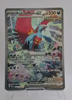 Roaring Moon Ex - 251/182 - SIR - Paradox Rift - Pokemon Card TCG - Image 1