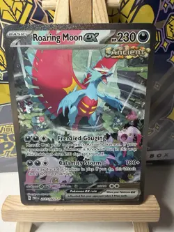 Pokemon TCG Roaring Moon EX 251/182 Paradox Rift SIR English Mint - Image 1
