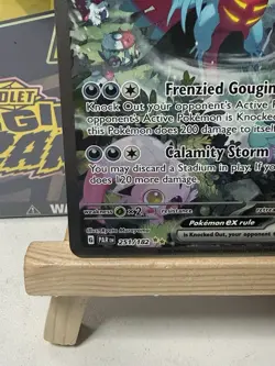 Pokemon TCG Roaring Moon EX 251/182 Paradox Rift SIR English Mint - Image 4