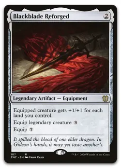 Blackblade Reforged #107 (NM) Zendikar Rising ZNC Magic MTG - Image 1