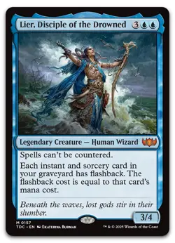 Lier, Disciple of the Drowned #157 (NM) Tarkir Dragonstorm TDC Magic MTG - Image 1