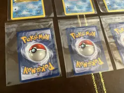 Vintage 1st Edition Pokemon Lot Fossil Jungle Kabuto Omanyte Tentacool LP/NM - Image 4