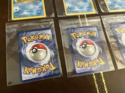 Vintage 1st Edition Pokemon Lot Fossil Jungle Kabuto Omanyte Tentacool LP/NM - Image 5