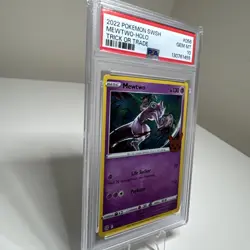 MEWTWO 056 Holo 2022 Pokemon Trick Or Trade Sword & Shield PSA 10 Gem Mint - Image 4