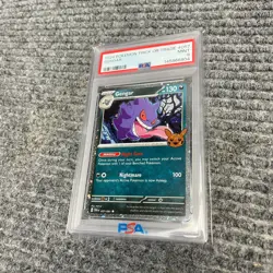 Pokemon 2024 Gengar 057/091 Trick Or Trade PSA 9 - Image 1