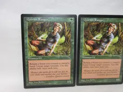 QUIRION RANGER X3 MAGIC THE GATHERING VISIONS VINTAGE MTG CARD #386 - Image 4