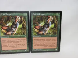QUIRION RANGER X3 MAGIC THE GATHERING VISIONS VINTAGE MTG CARD #386 - Image 5