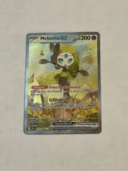 Pokemon TCG Meloetta ex 167/086 Black Bolt Special Illustration Rare SIR NM - Image 3