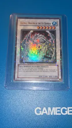 Konami Yu-Gi-Oh! Brionac Dragon of the Ice Barrier Duel Terminal Holo Synchro D… - Image 1