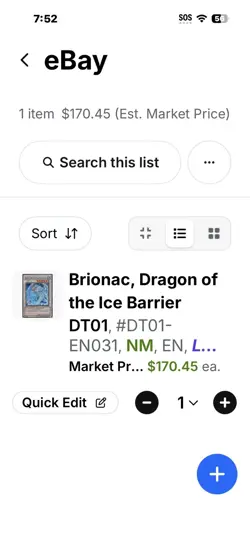 Konami Yu-Gi-Oh! Brionac Dragon of the Ice Barrier Duel Terminal Holo Synchro D… - Image 2