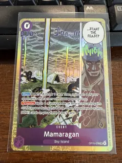 Mamaragan OP15-078 Super Rare Foil- One Piece Adventure On Kami’s Island - Image 1