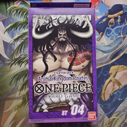 One Piece TCG Starter Deck 4: Animal Kingdom Pirates (ST-04) SEALED ENGLISH - Image 1