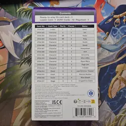 One Piece TCG Starter Deck 4: Animal Kingdom Pirates (ST-04) SEALED ENGLISH - Image 2