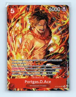 One_piece tcg One Piece Portgas.D.Ace Near Mint or Better - Image 1