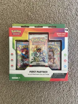 2x Pokemon TCG First Partner Illustration Collection Series 1 - Sealed - In Hand - Image 2