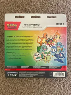 2x Pokemon TCG First Partner Illustration Collection Series 1 - Sealed - In Hand - Image 3