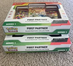 2x Pokemon TCG First Partner Illustration Collection Series 1 - Sealed - In Hand - Image 4