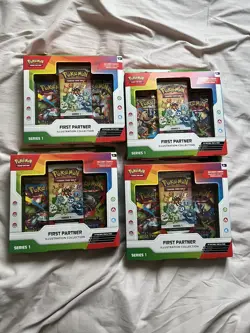 Pokemon TCG First Partner Illustration Collection Series 1 Sealed IN HAND ! ✅ X4 - Image 5