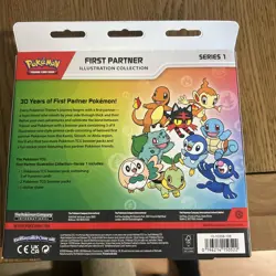 IN HAND Pokemon TCG First Partner Illustration Collection Series 1 Box Sealed - Image 4