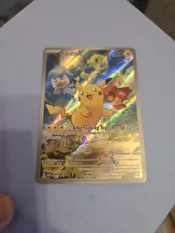 Pikachu - 027 (Pokemon Center Exclusive) 027 Sv: Scarlet & Violet Promo Cards - Image 1