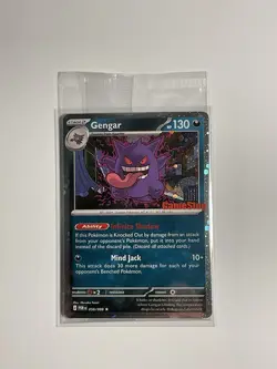 POKEMON GAMESTOP GENGAR PROMO CARD 50/088 2026 - Sealed, Centered, Solid Corners - Image 3