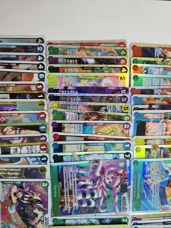 One Piece TCG Bundle ENG. 3. Promo Cards + 20 SR Cards + 54 Rare Cards - Image 2