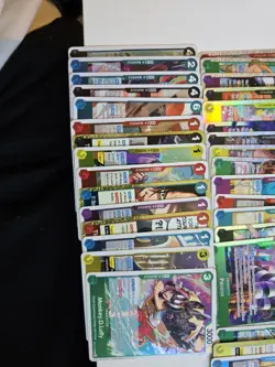One Piece TCG Bundle ENG. 3. Promo Cards + 20 SR Cards + 54 Rare Cards - Image 5