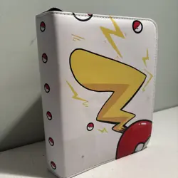 Pokemon Pikachu Card Binder Fit 400 Trading Cards with 50 Removable Sleeves - Image 4