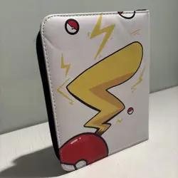 Pokemon Pikachu Card Binder Fit 400 Trading Cards with 50 Removable Sleeves - Image 5