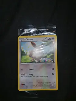 Snubbull 90/149 & evee 63/98 Build-A-Bear pokemon tgc cards bundle - Image 1