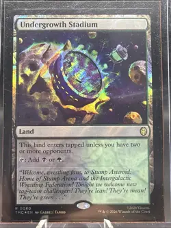 Undergrowth Stadium 0080 Foil Teenage Mutant Ninja Turtles MTG - Image 2