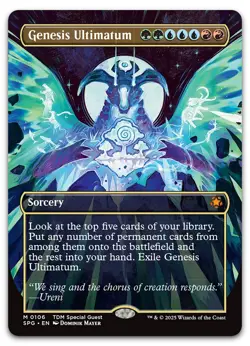 Genesis Ultimatum (Borderless) #106 (NM) Special Guests SPG Magic MTG - Image 1