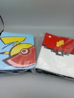 Lot of 2 - Poke-mon Inspired Card Binder, Trading card binderFit for 200 Cards - Image 1