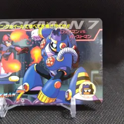 Burst Man No.31 Rockman 7 Bandai Carddass CAPCOM Japan Card Vintage #R629 - Image 3