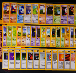 NM/MP Shadowless COMPLETE Pokemon BASE Set UNCOMMON/COMMON Red+Y Cheeks Pikachu - Image 2