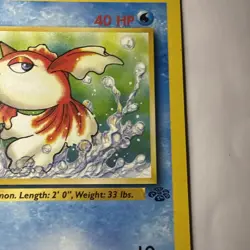 Pokemon Goldeen 53/64 WotC Jungle 1st Edition Common - Image 5