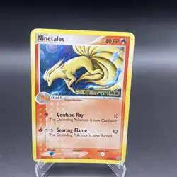 Ninetales 38/106 EX Emerald Stamped Reverse Holo Rare 2005 Pokemon - LP/NM - Image 1